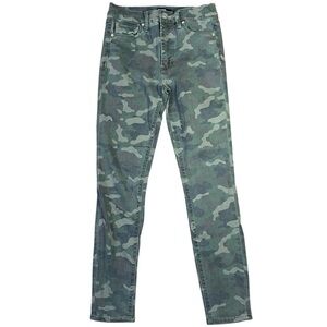 Hudson Jeans Womans Sz.26 Camo Barbara Super Skinny NWOT